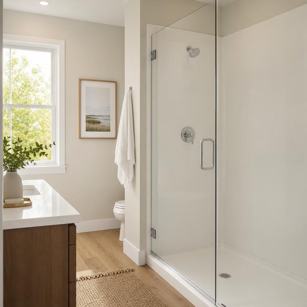 Recently remodeled bathroom in a Buenaventura Lakes, FL home