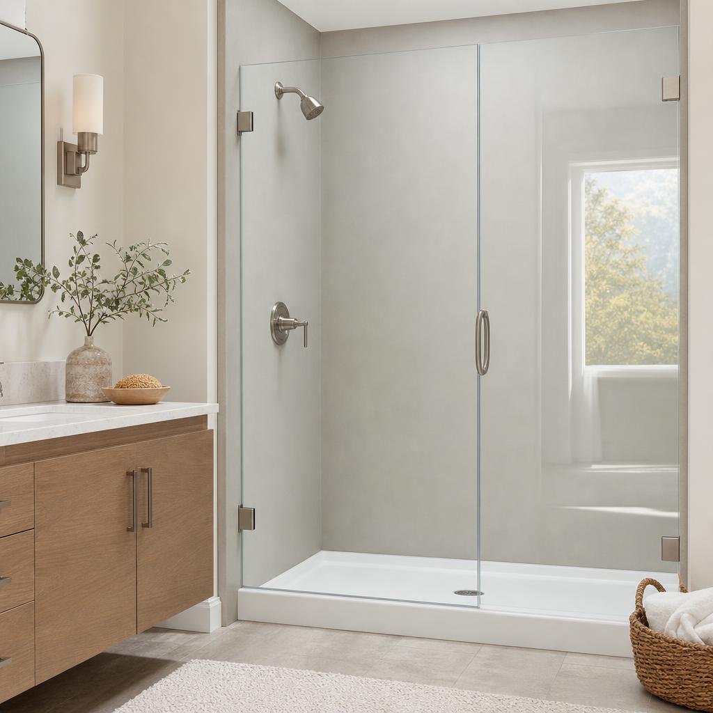 Recently remodeled bathroom in a Butler-Tarkington, IN home