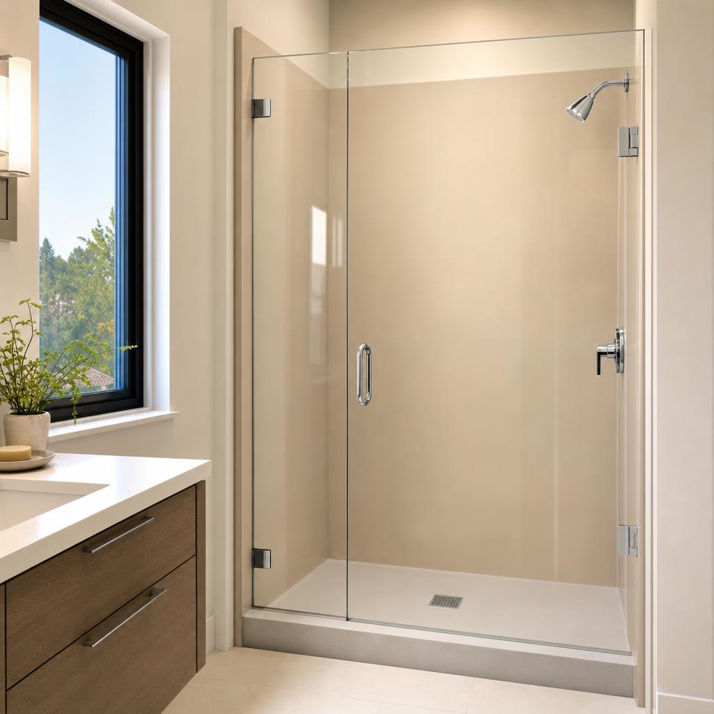 Recently remodeled bathroom in a Calera, AL home