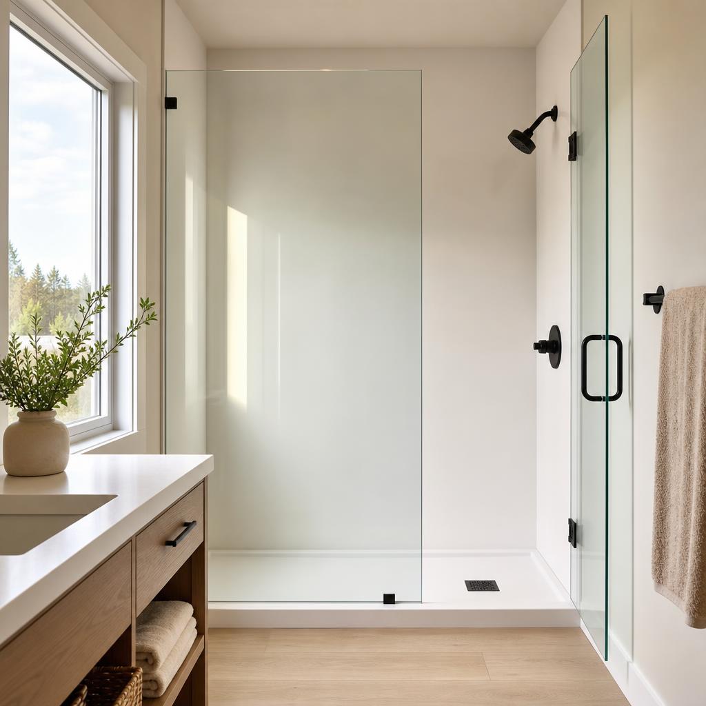 Recently remodeled bathroom in a Camelback East, AZ home