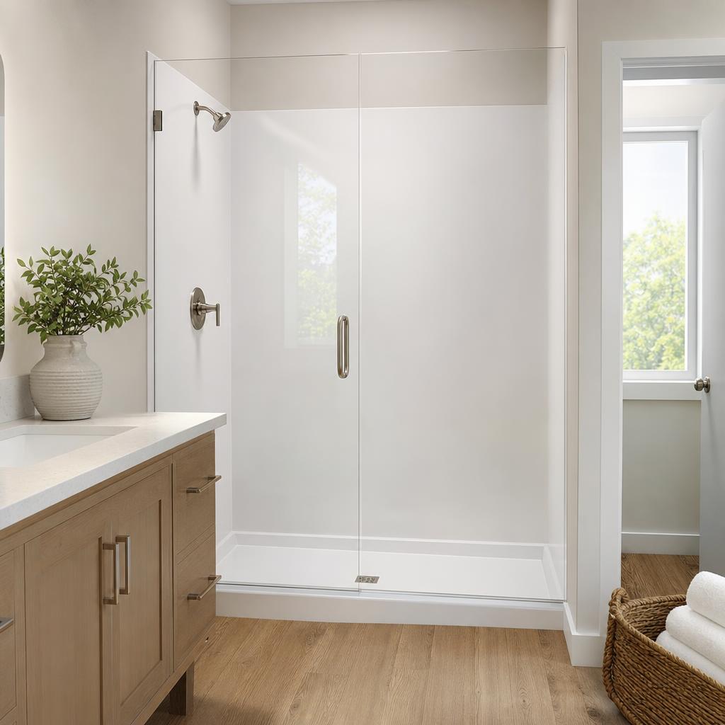 Recently remodeled bathroom in a Canton, MD home