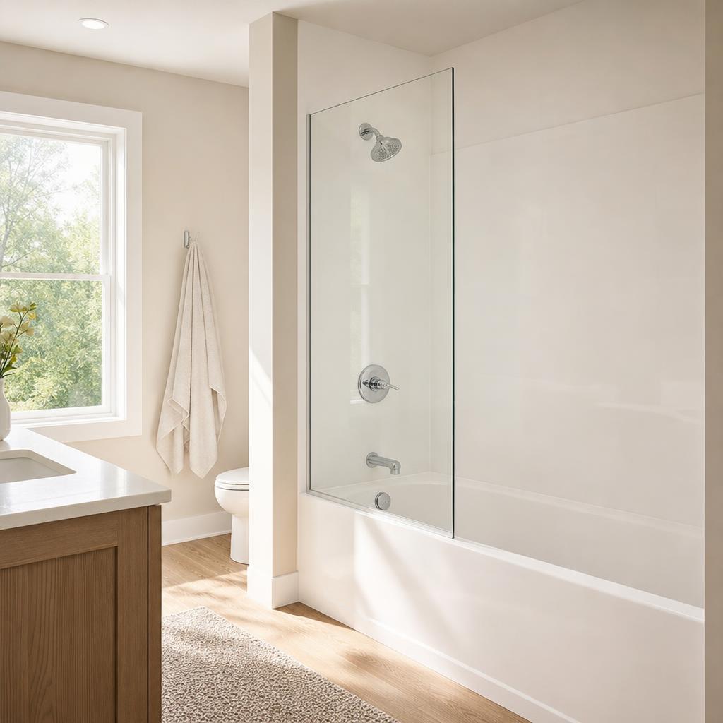 Recently remodeled bathroom in a Carbon Hill, AL home