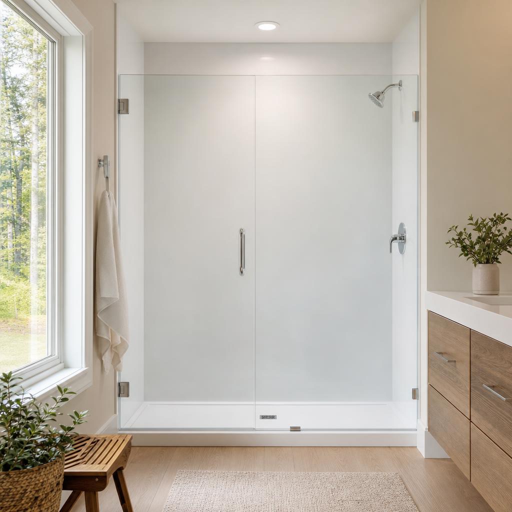 Recently remodeled bathroom in a Cary, NC home
