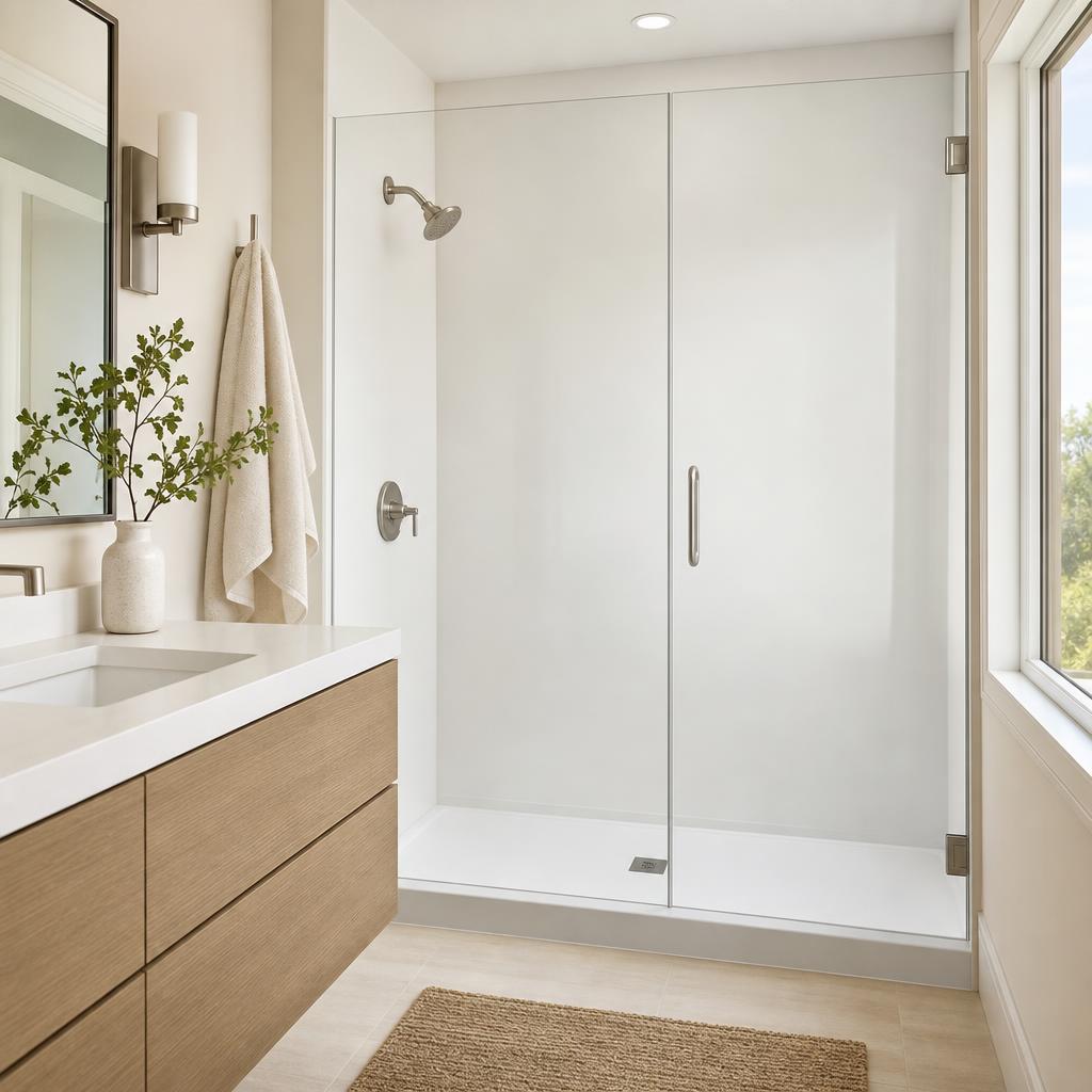 Recently remodeled bathroom in a Catonsville, MD home