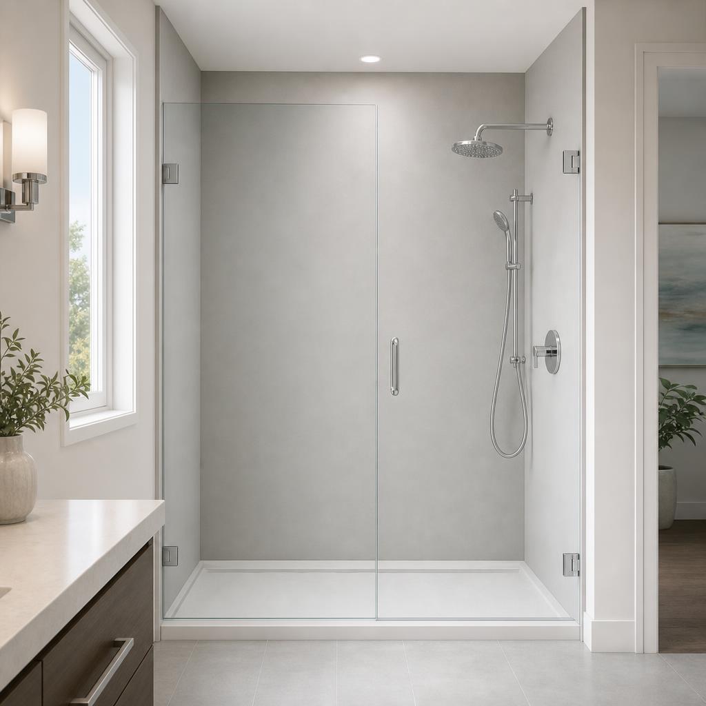 Recently remodeled bathroom in a Center Grove, IN home