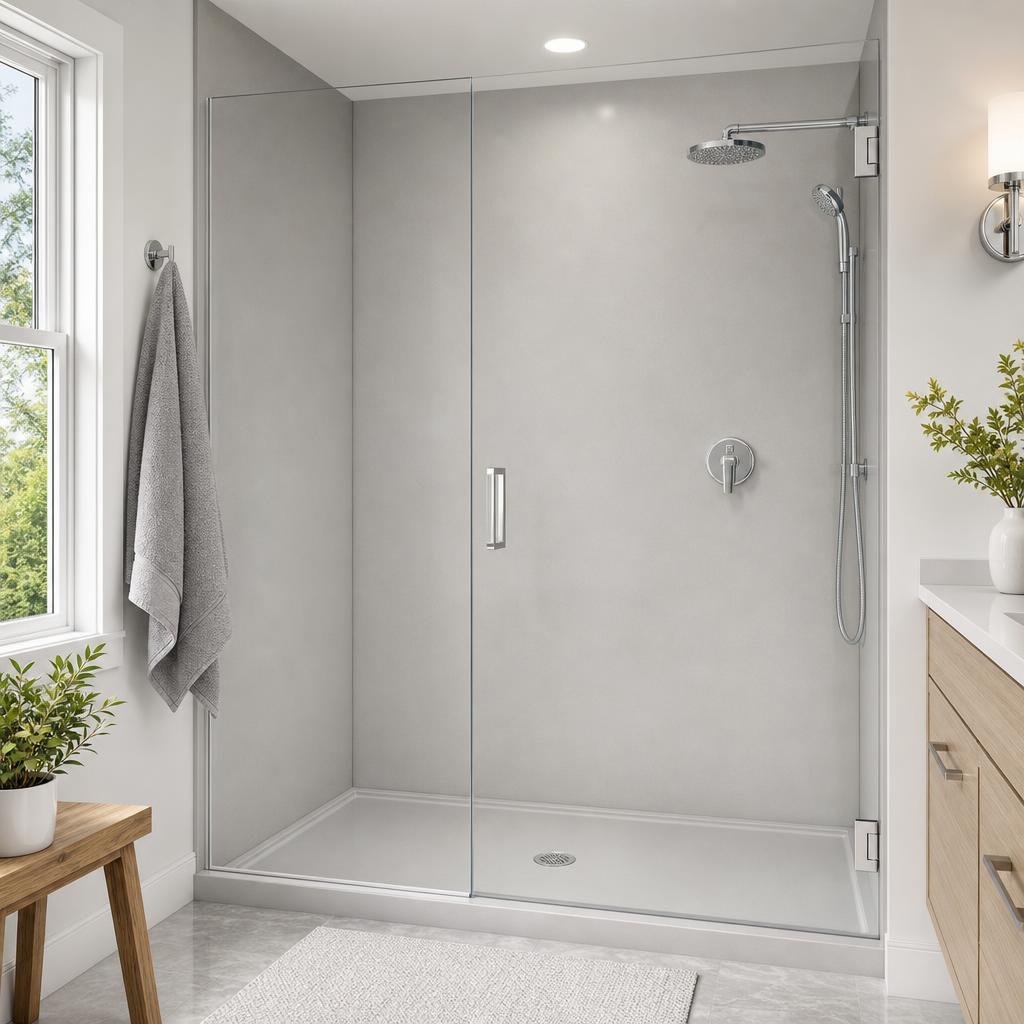 Recently remodeled bathroom in a Center Township, PA home