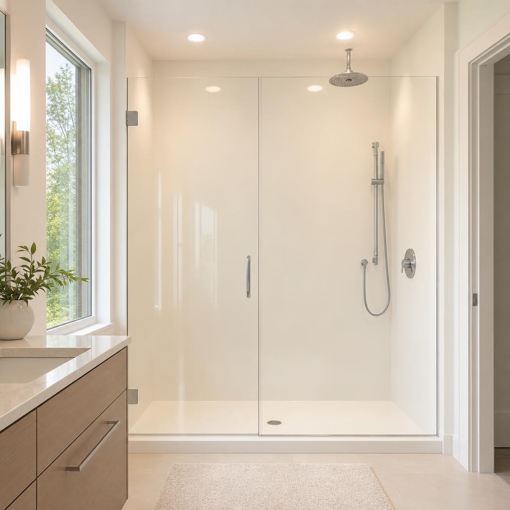 Recently remodeled bathroom in a Central Phoenix, AZ home