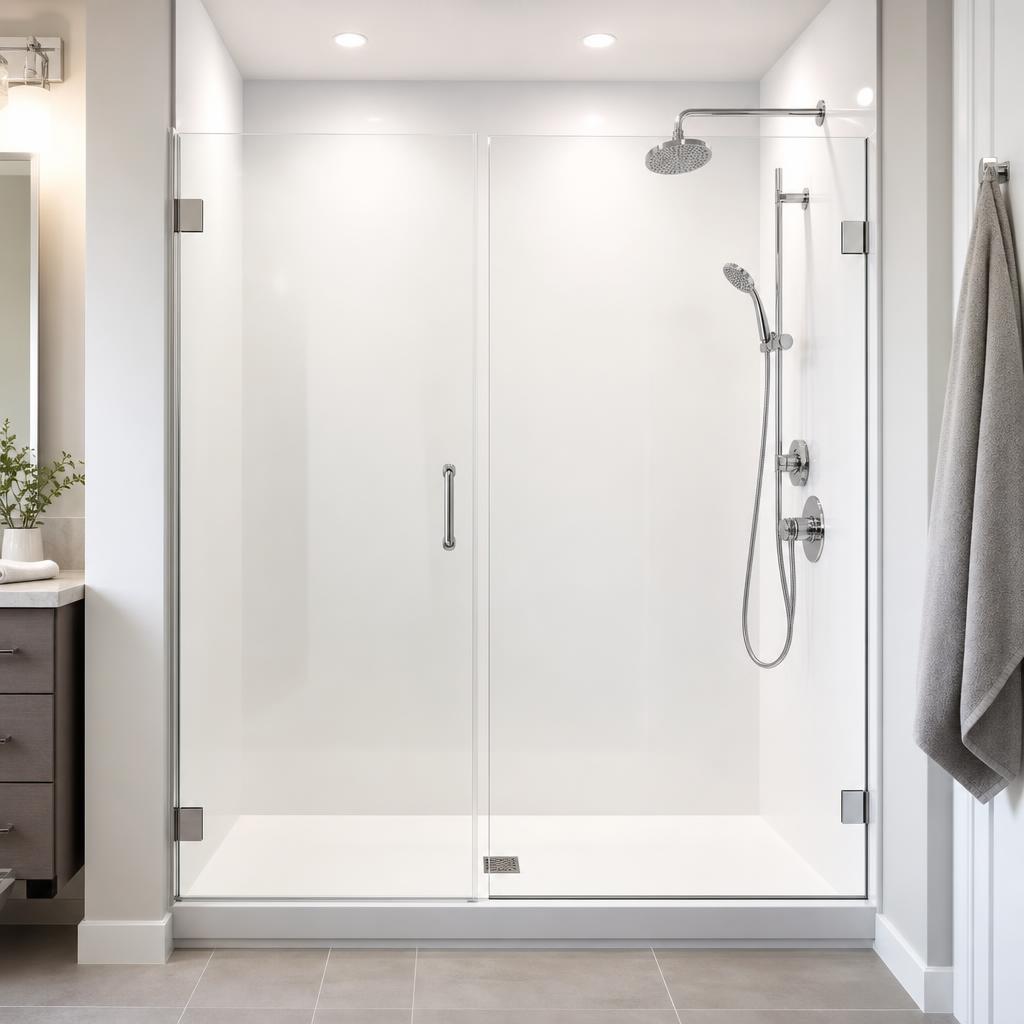 Recently remodeled bathroom in a Chamblee, GA home