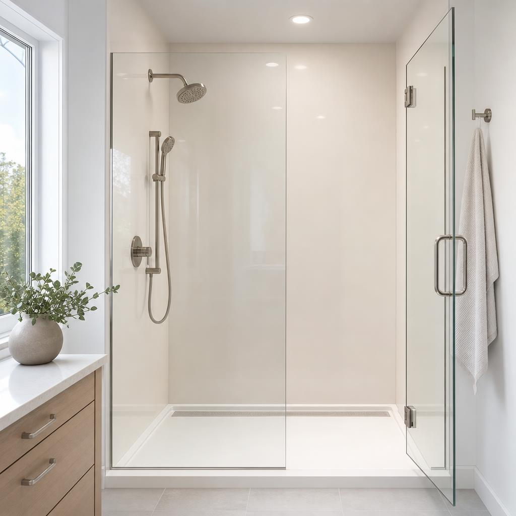 Recently remodeled bathroom in a Chandler, AZ home