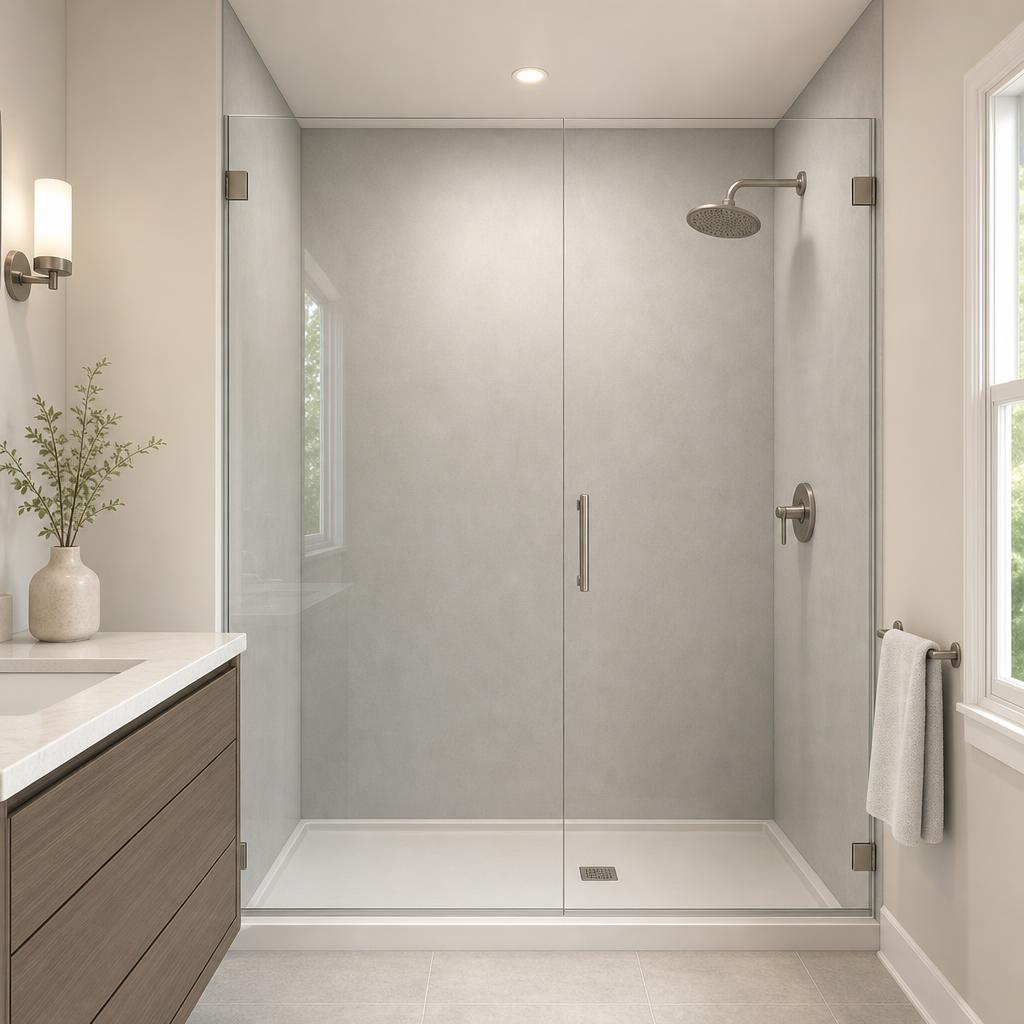Recently remodeled bathroom in a Charleston, SC home