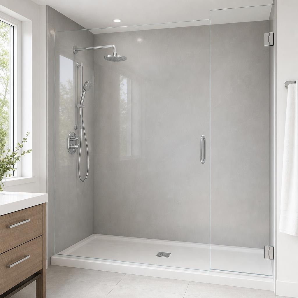 Renovated bathroom in a home in Cherokee County