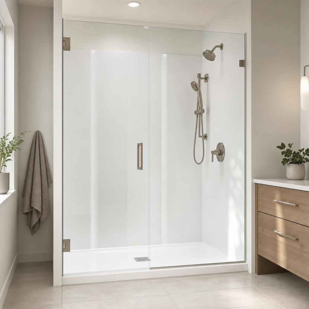 Recently remodeled bathroom in a Cherry Creek, CO home