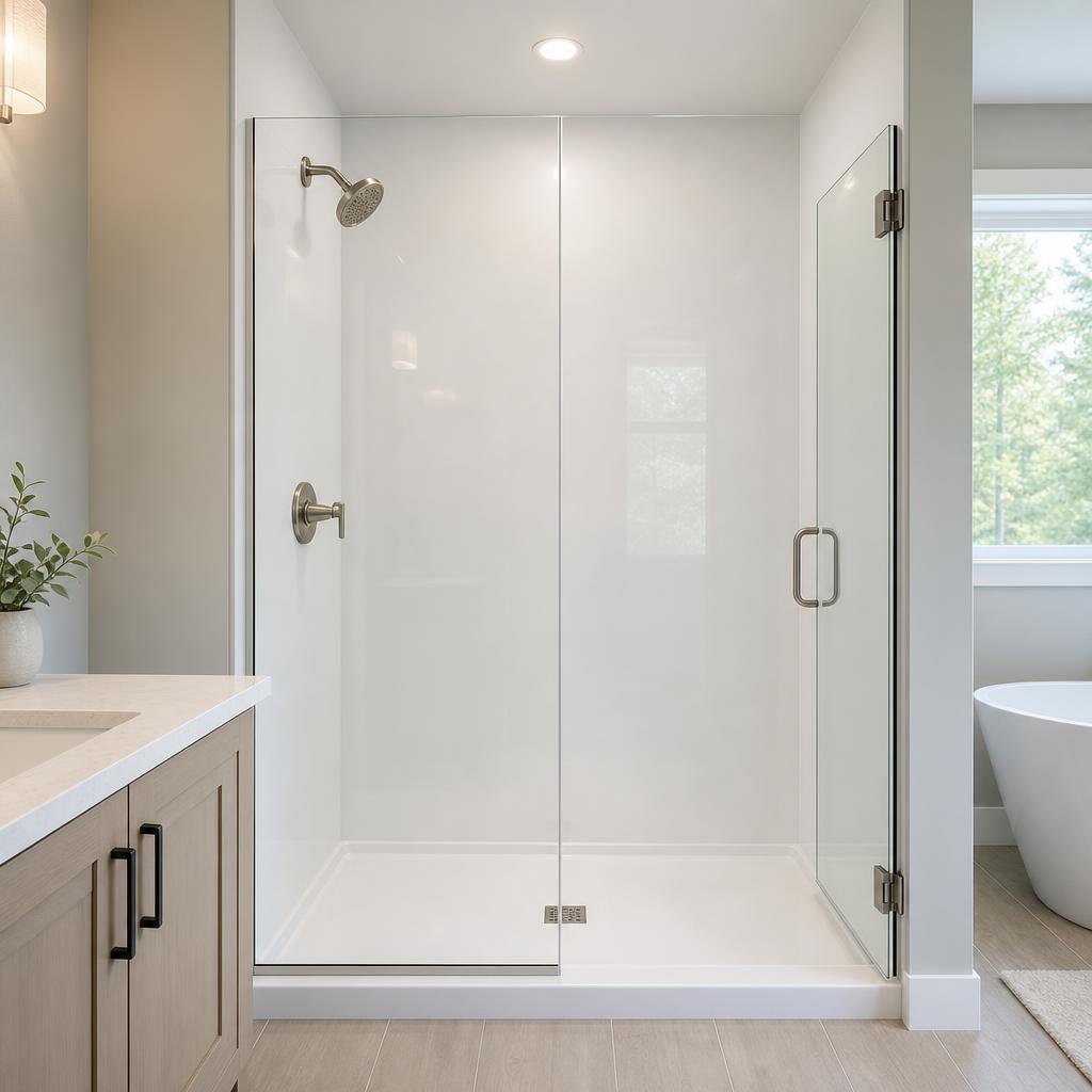 Recently remodeled bathroom in a Chester Springs, PA home