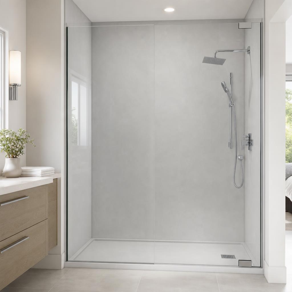 Renovated bathroom in a home in Chesterfield County