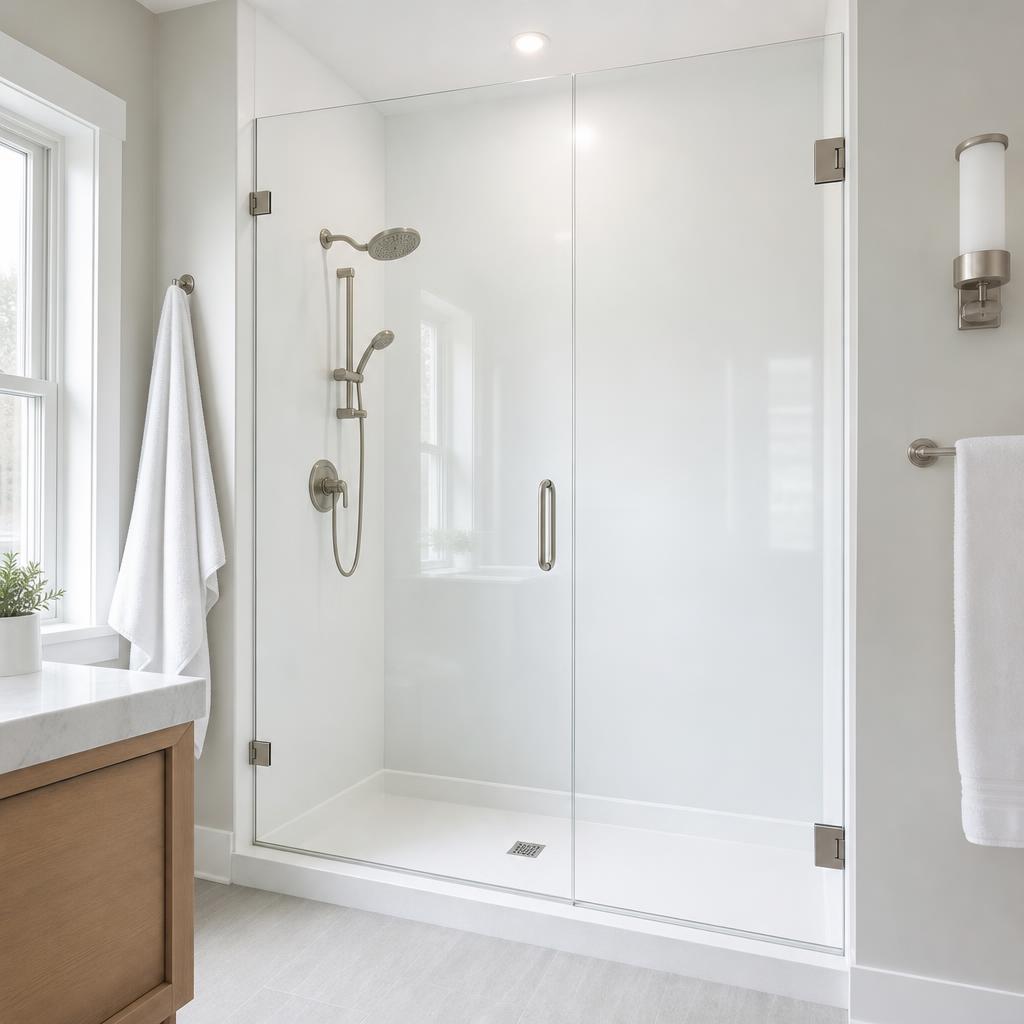 Recently remodeled bathroom in a Chilesburg, KY home