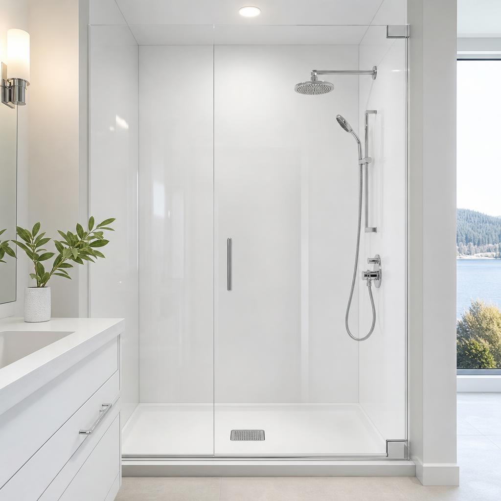 Recently remodeled bathroom in a Churchville, MD home