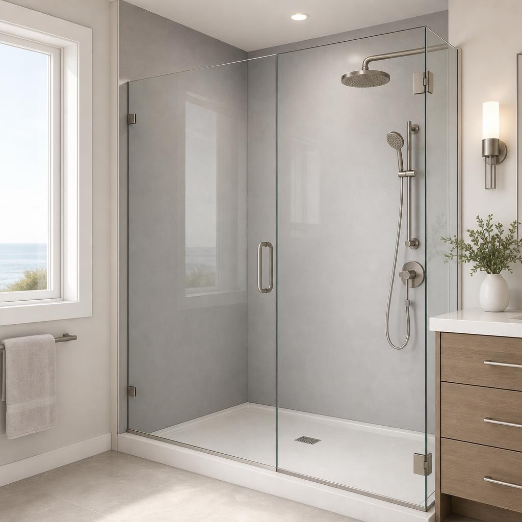 Recently remodeled bathroom in a Cicero, IN home