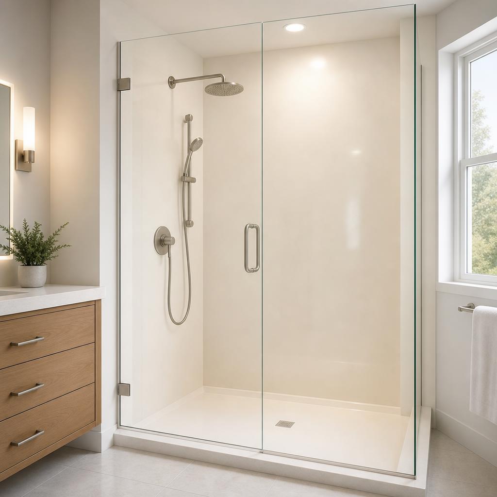 Recently remodeled bathroom in a Citra, FL home