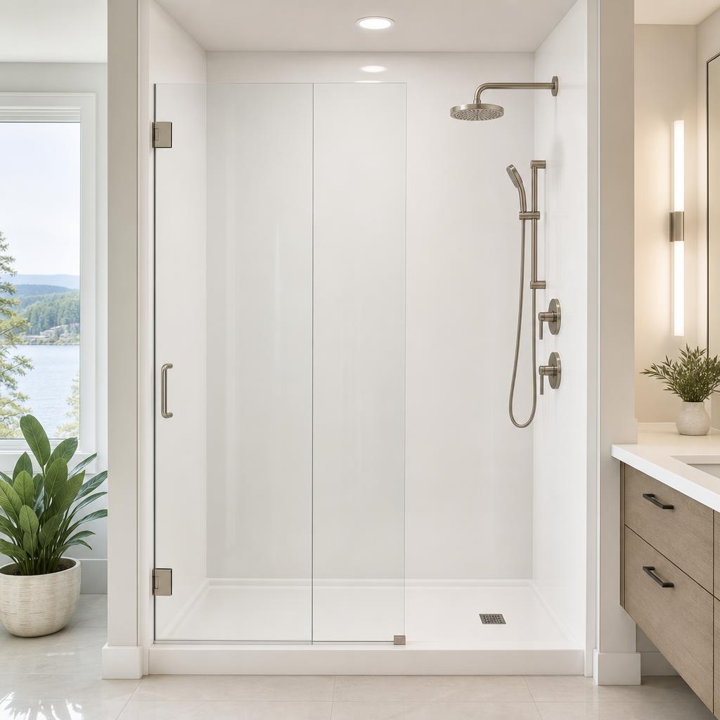 Recently remodeled bathroom in a Clarkston, GA home