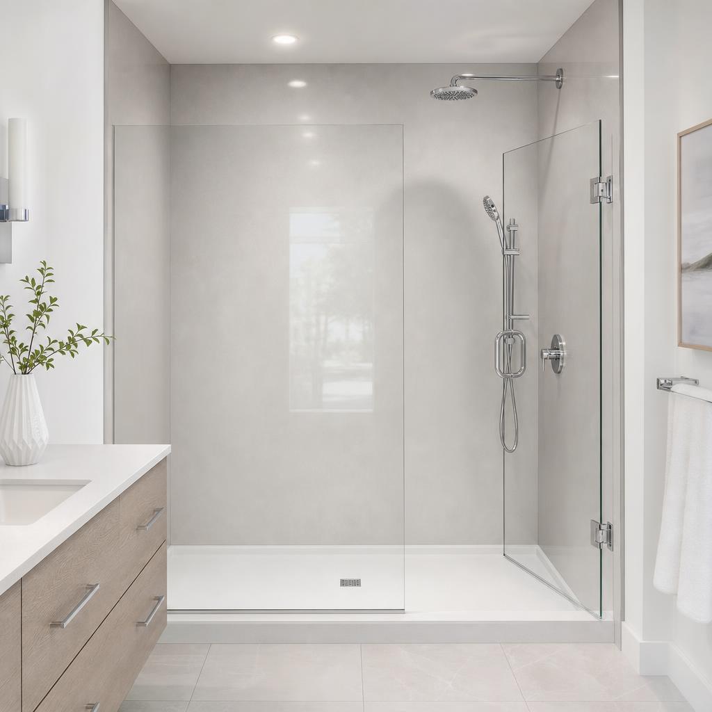 Recently remodeled bathroom in a Clearwater, FL home