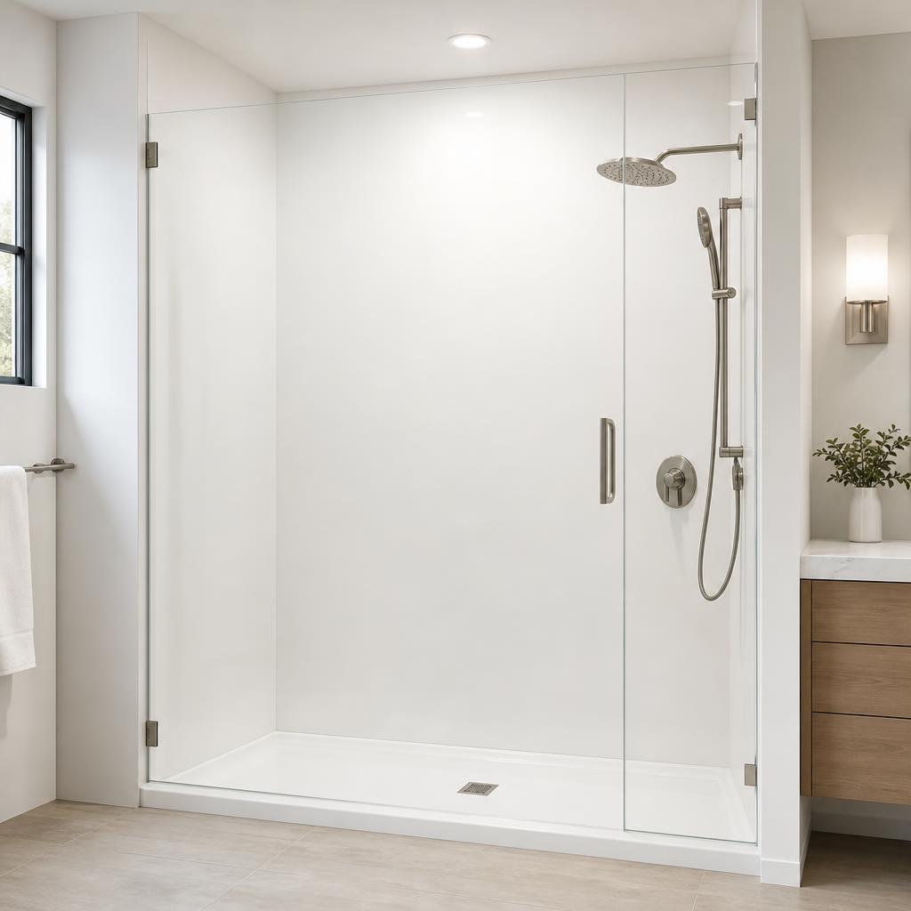 Recently remodeled bathroom in a Cleveland, OH home
