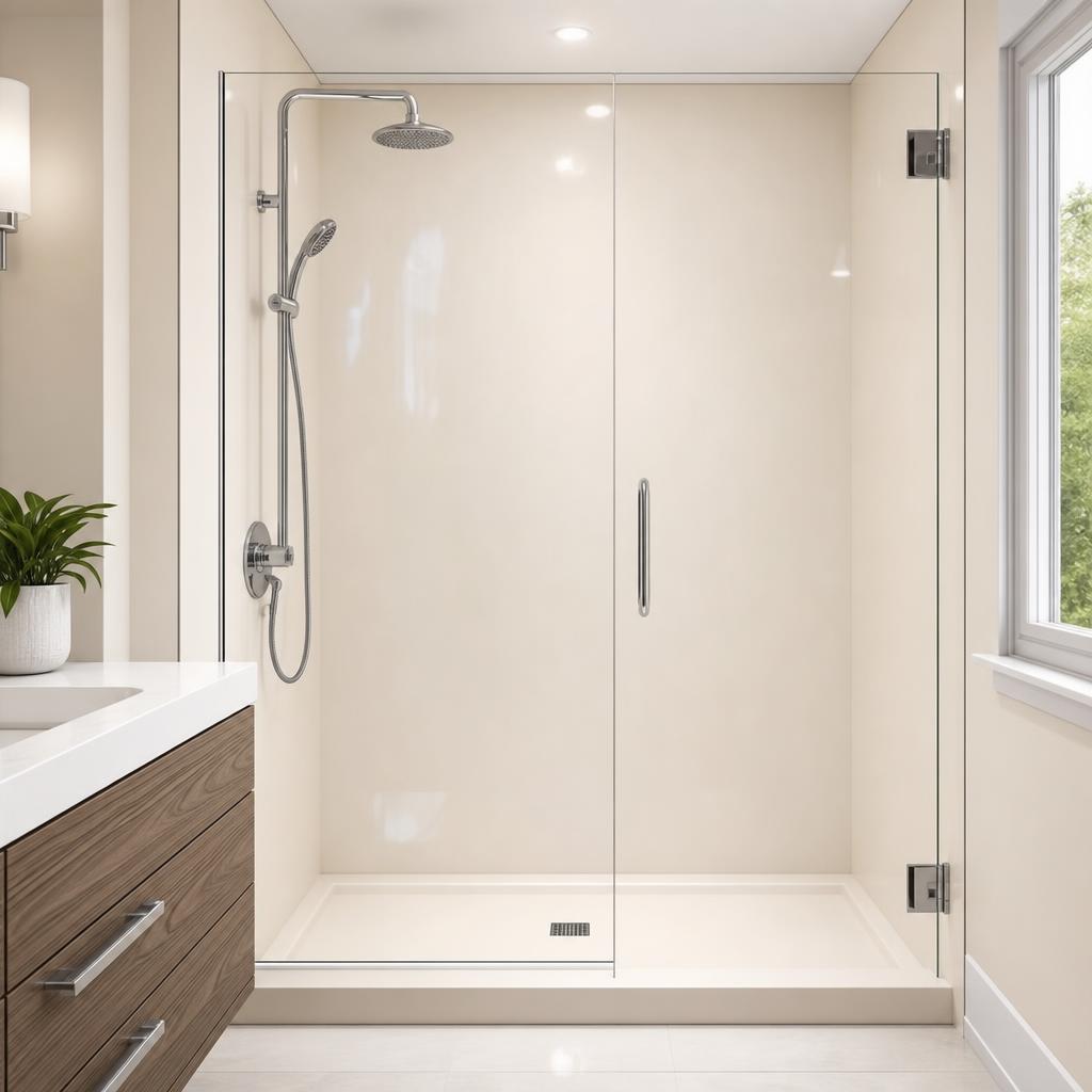 Recently remodeled bathroom in a Clifton, KY home
