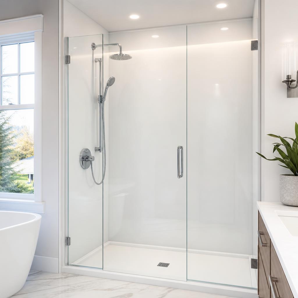 Recently remodeled bathroom in a Coal Mountain, GA home