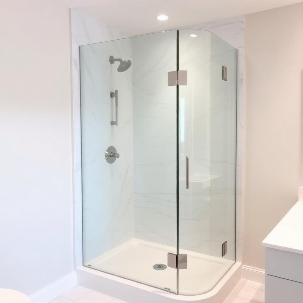 Recently remodeled bathroom in a College Park, GA home