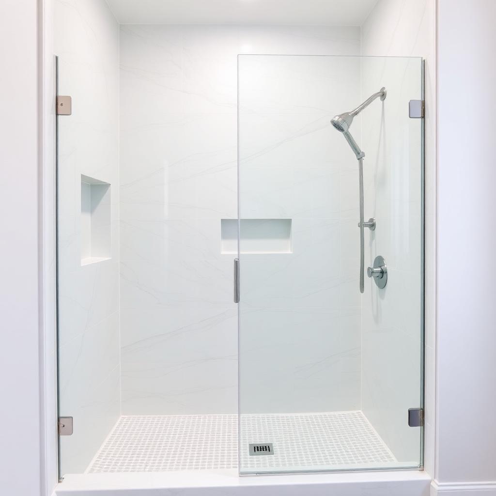 Recently remodeled bathroom in a Columbia, MD home