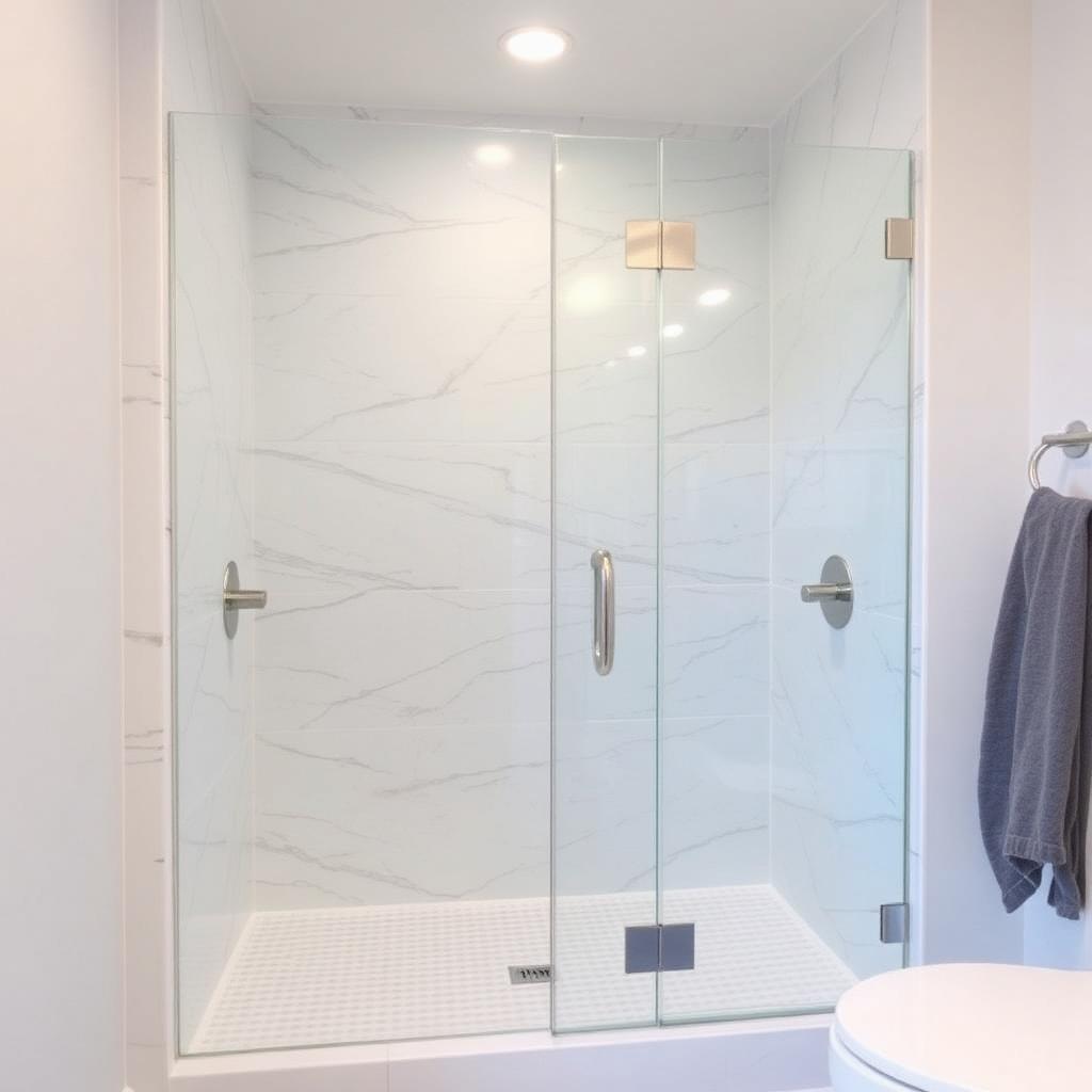 Recently remodeled bathroom in a Columbine, CO home
