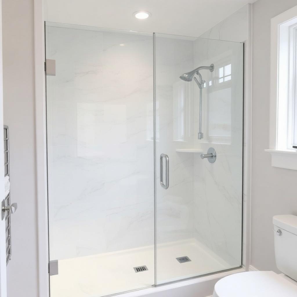 Recently remodeled bathroom in a Commerce City, CO home