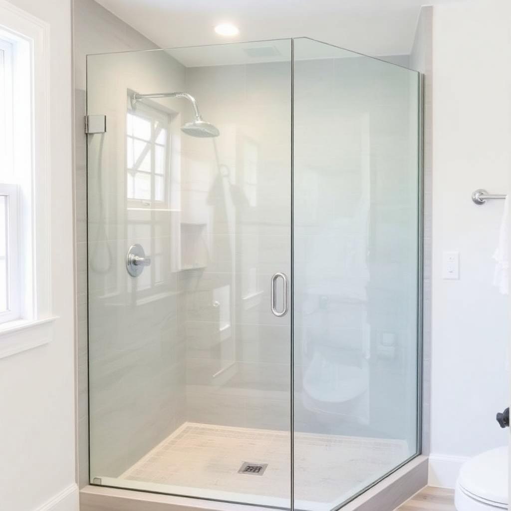 Recently remodeled bathroom in a Concord, NC home