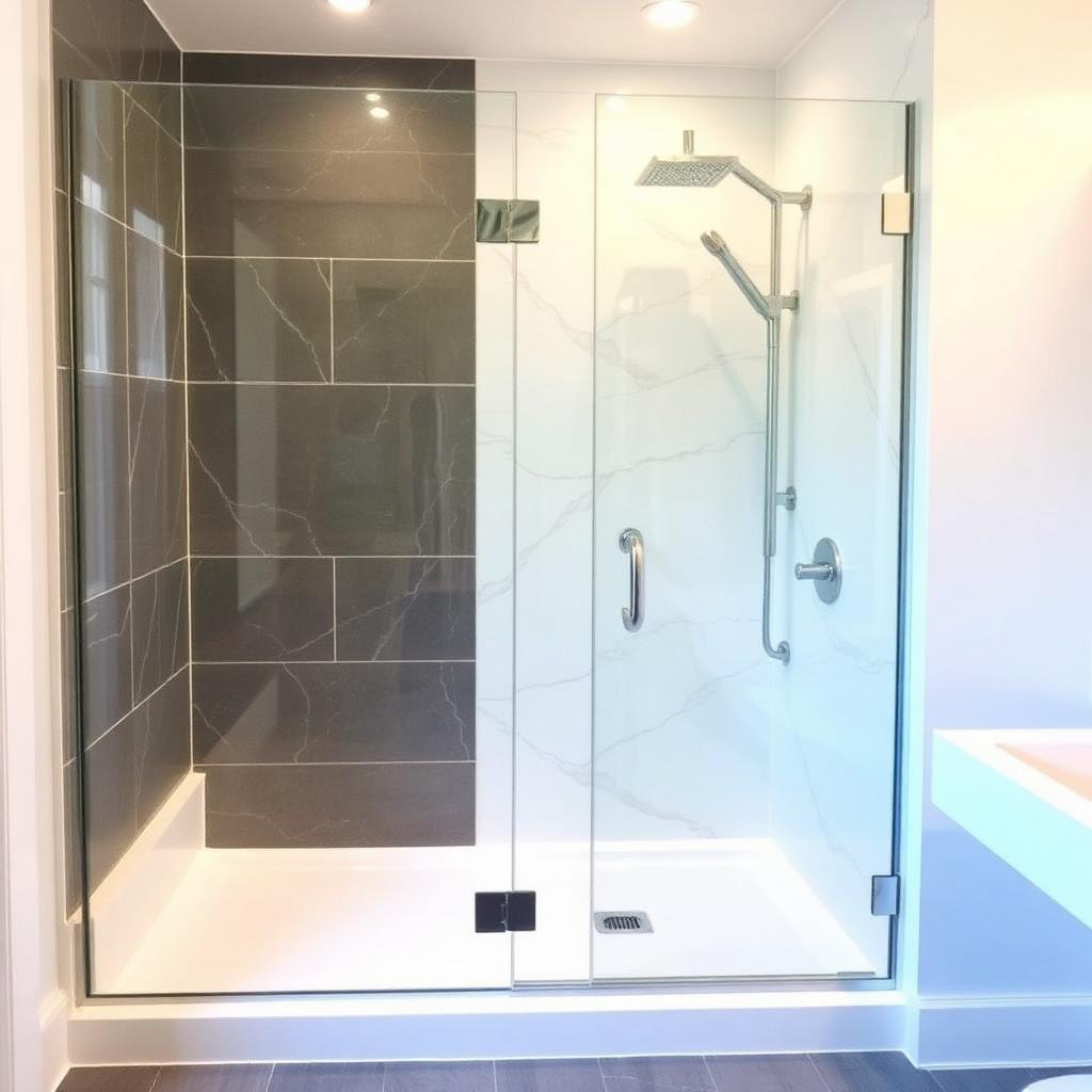 Recently remodeled bathroom in a Conifer, CO home