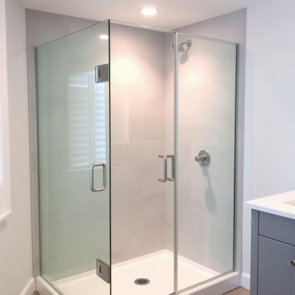 Recently remodeled bathroom in a Cordova, AL home