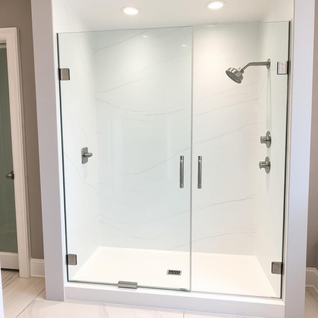 Recently remodeled bathroom in a Cranberry Township, PA home