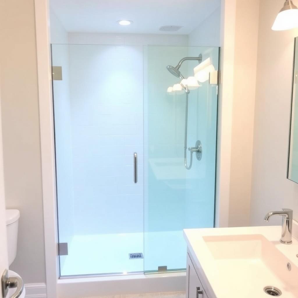 Recently remodeled bathroom in a Crestwood, KY home