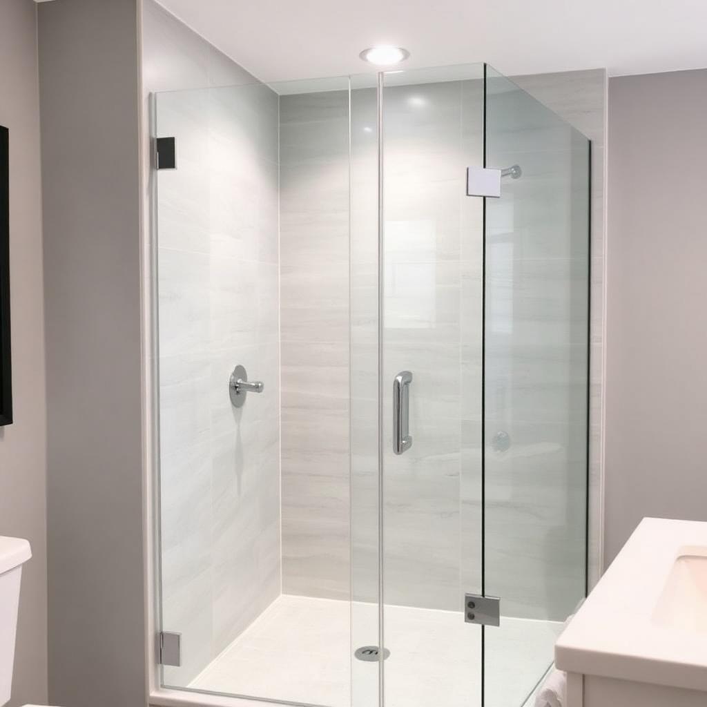 Recently remodeled bathroom in a Cumberland, IN home