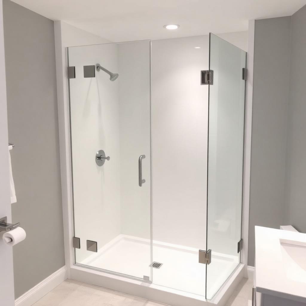 Recently remodeled bathroom in a Dallas, TX home