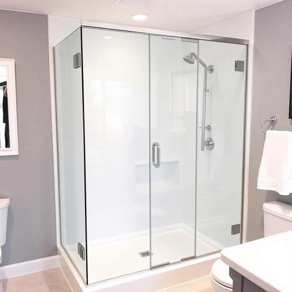 Recently remodeled bathroom in a Dallas Center, IA home