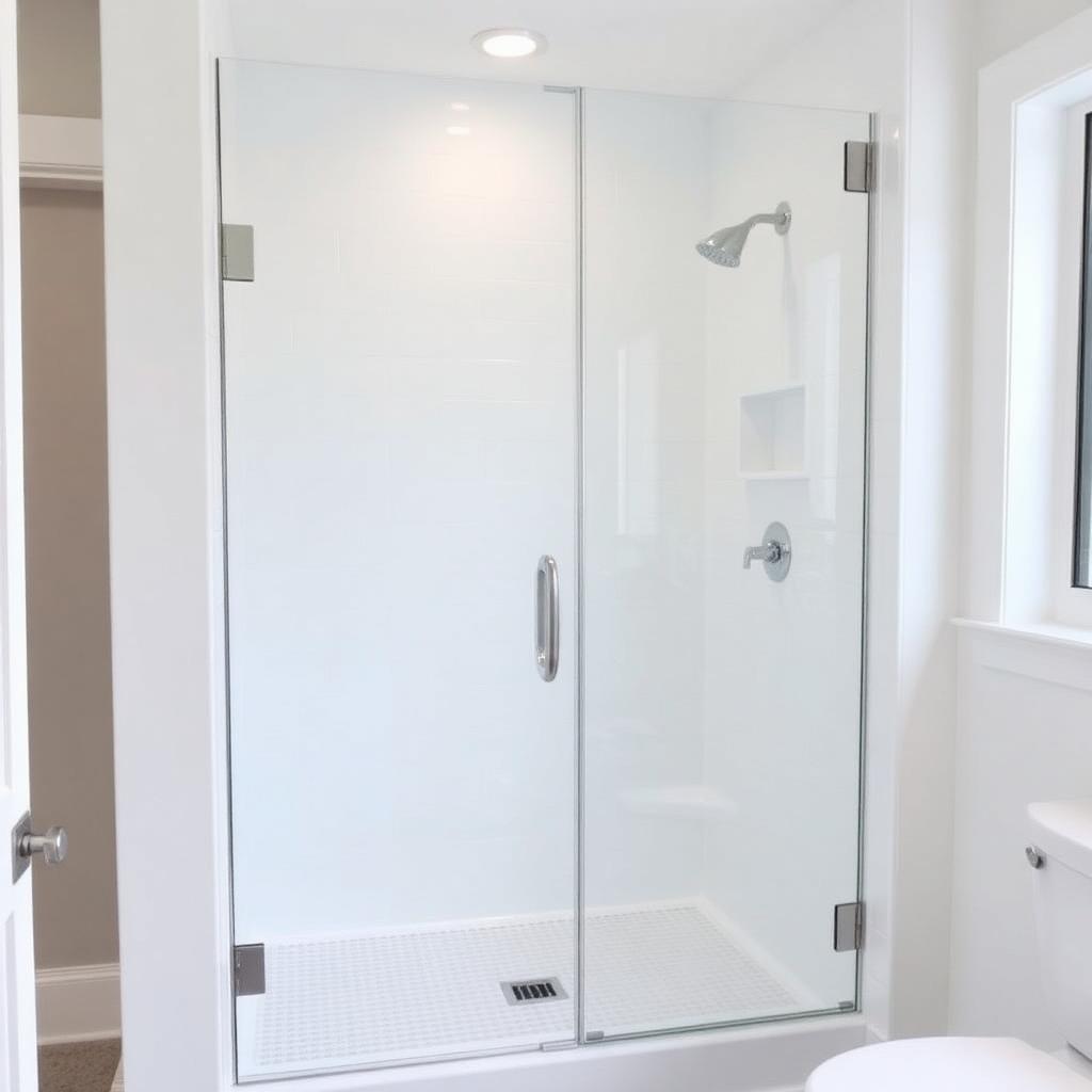 Recently remodeled bathroom in a Danvers, MA home