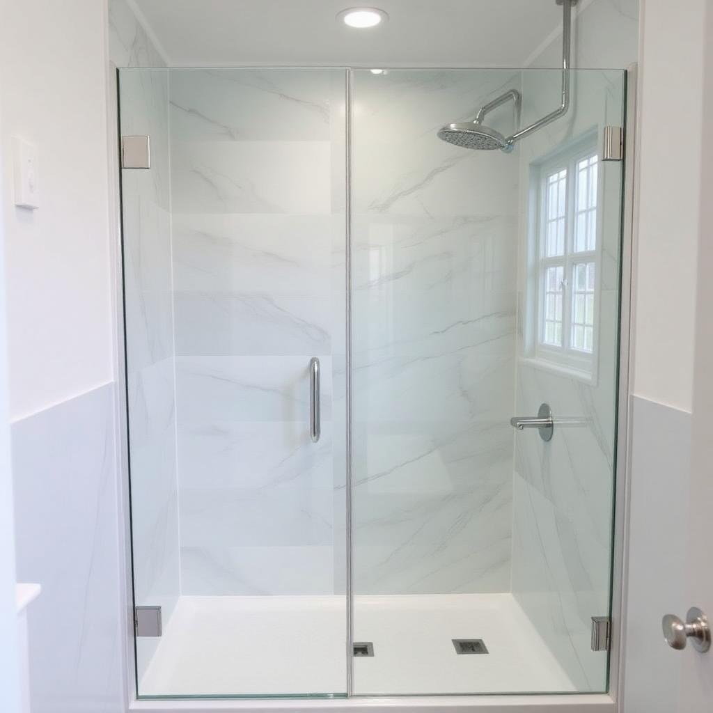 Recently remodeled bathroom in a Danville, IN home