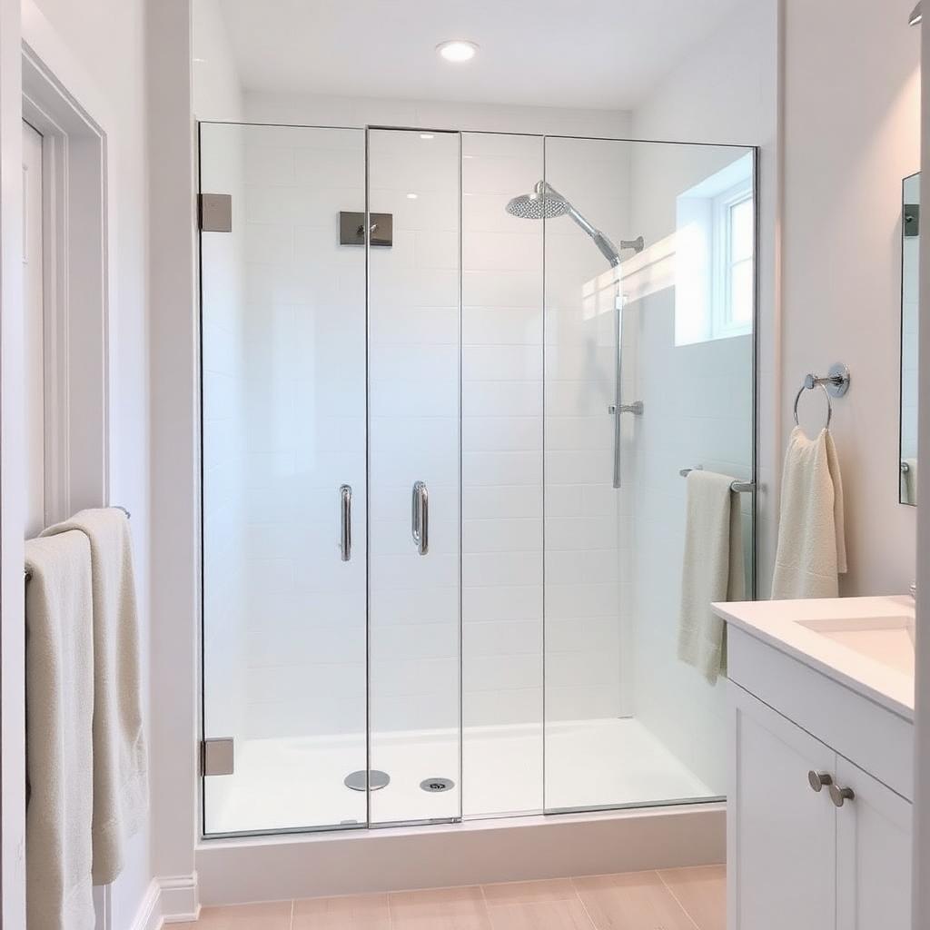 Renovated bathroom in a home in Davidson County