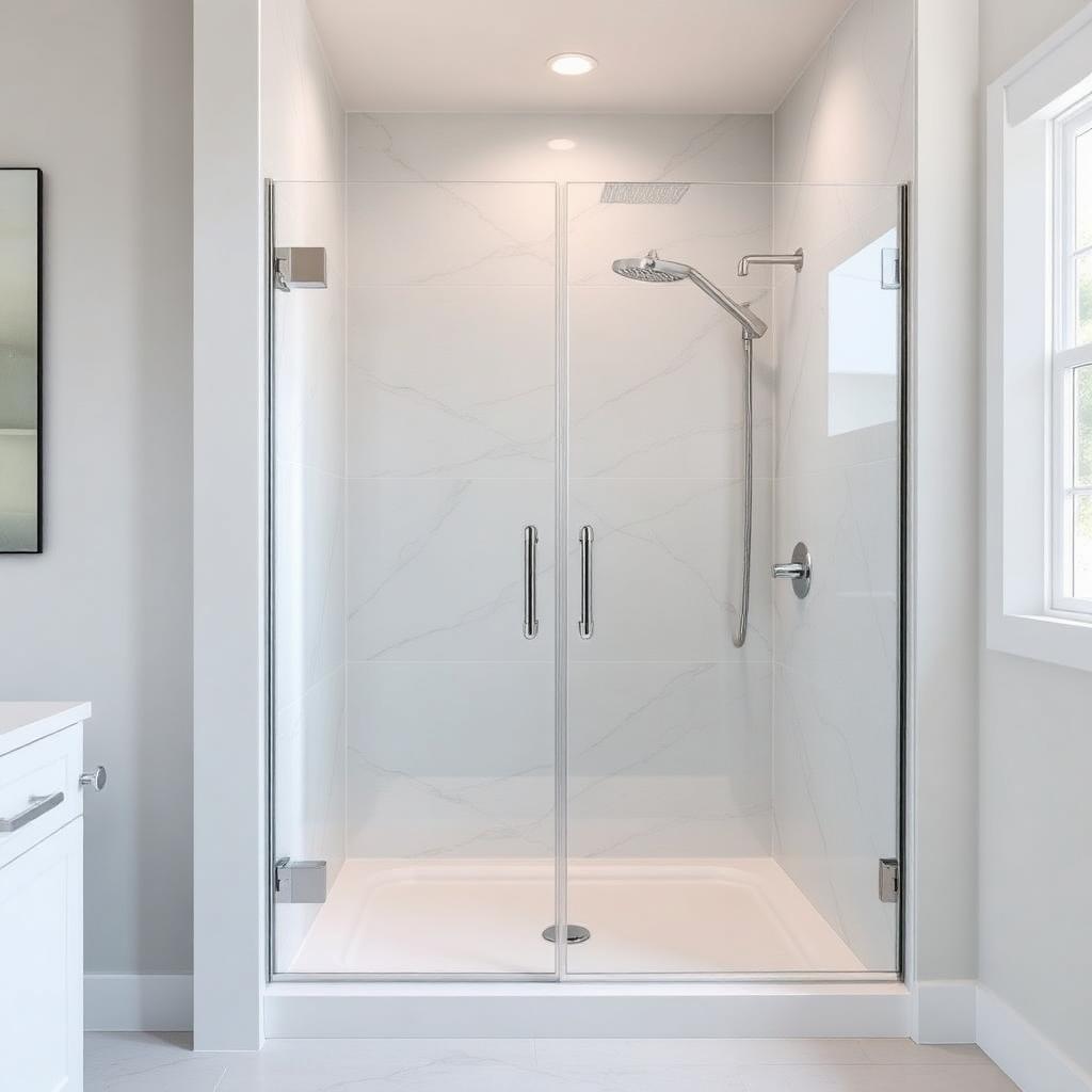 Recently remodeled bathroom in a De Soto, IA home