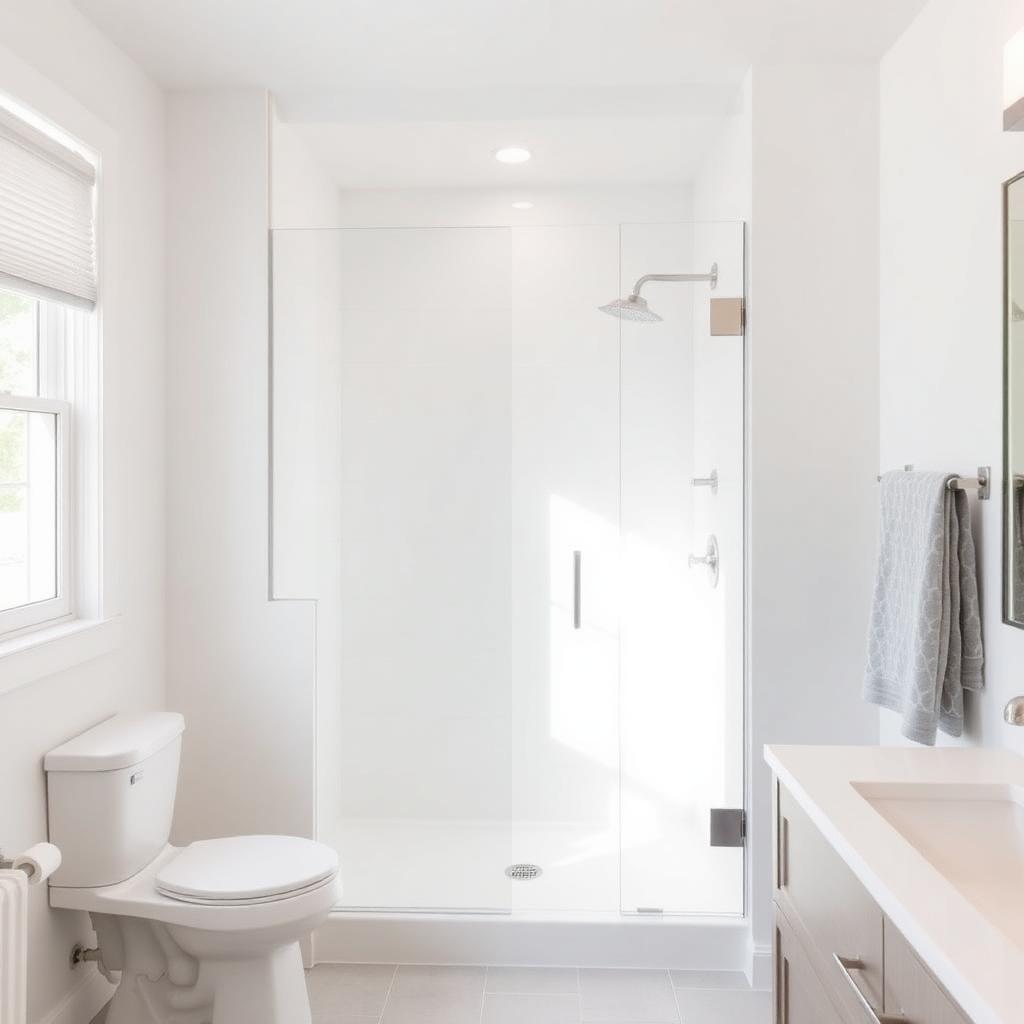 Recently remodeled bathroom in a Deal Island, MD home