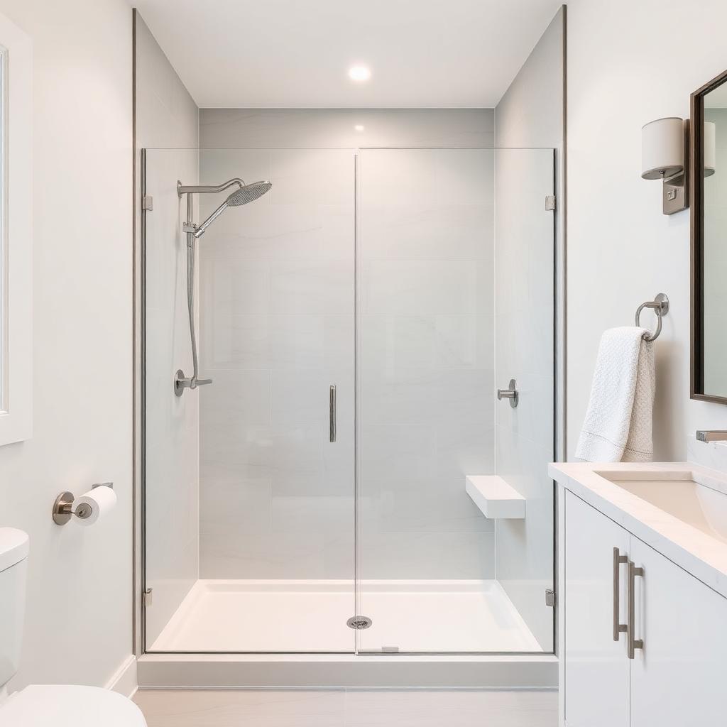Recently remodeled bathroom in a Deerfield, MA home
