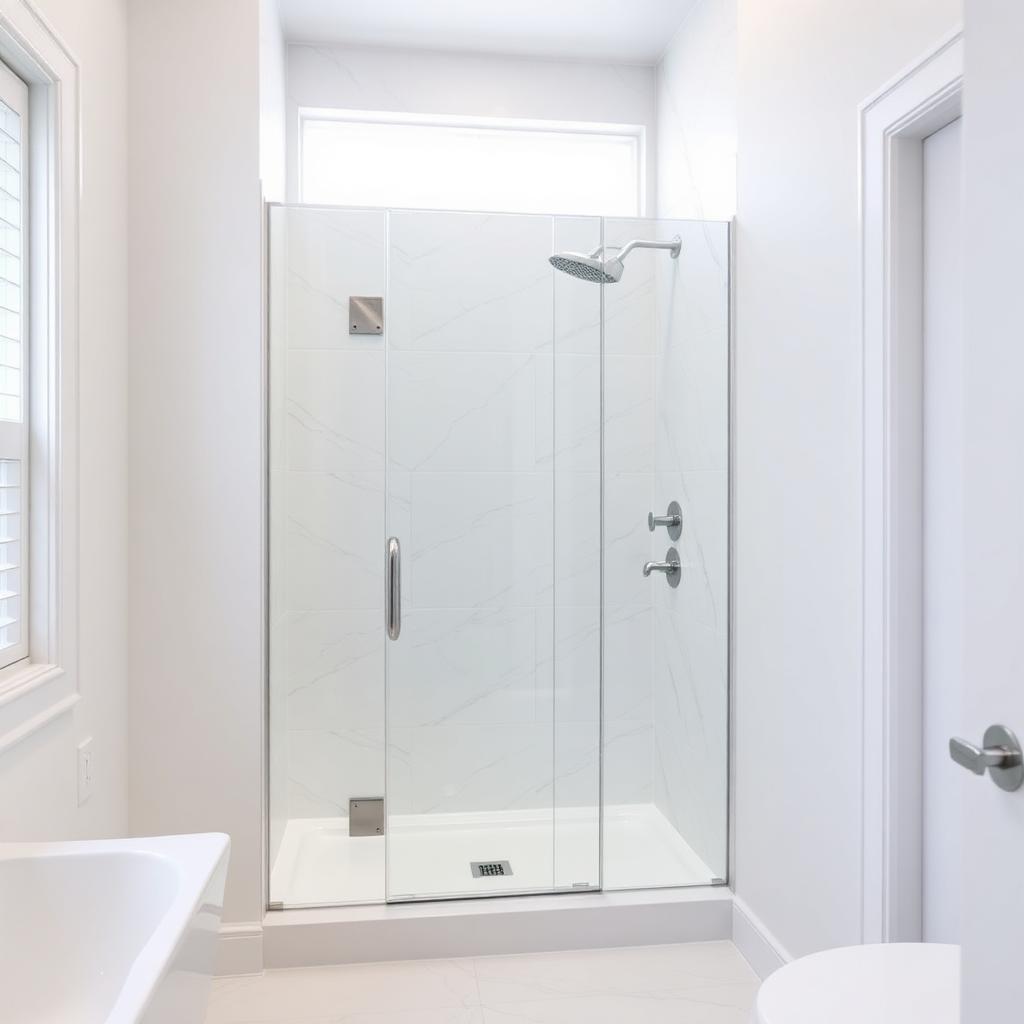 Renovated bathroom in a home in Delaware County