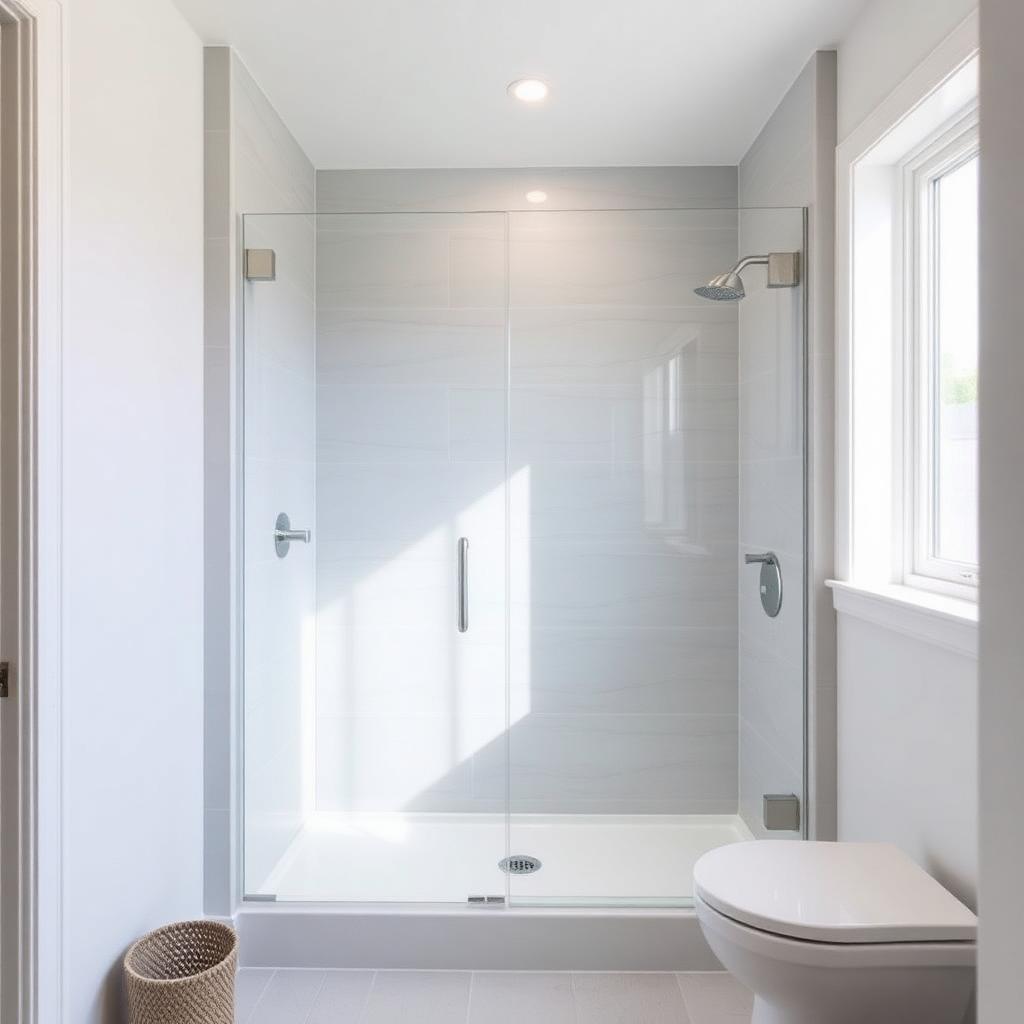 Recently remodeled bathroom in a Delaware, OH home