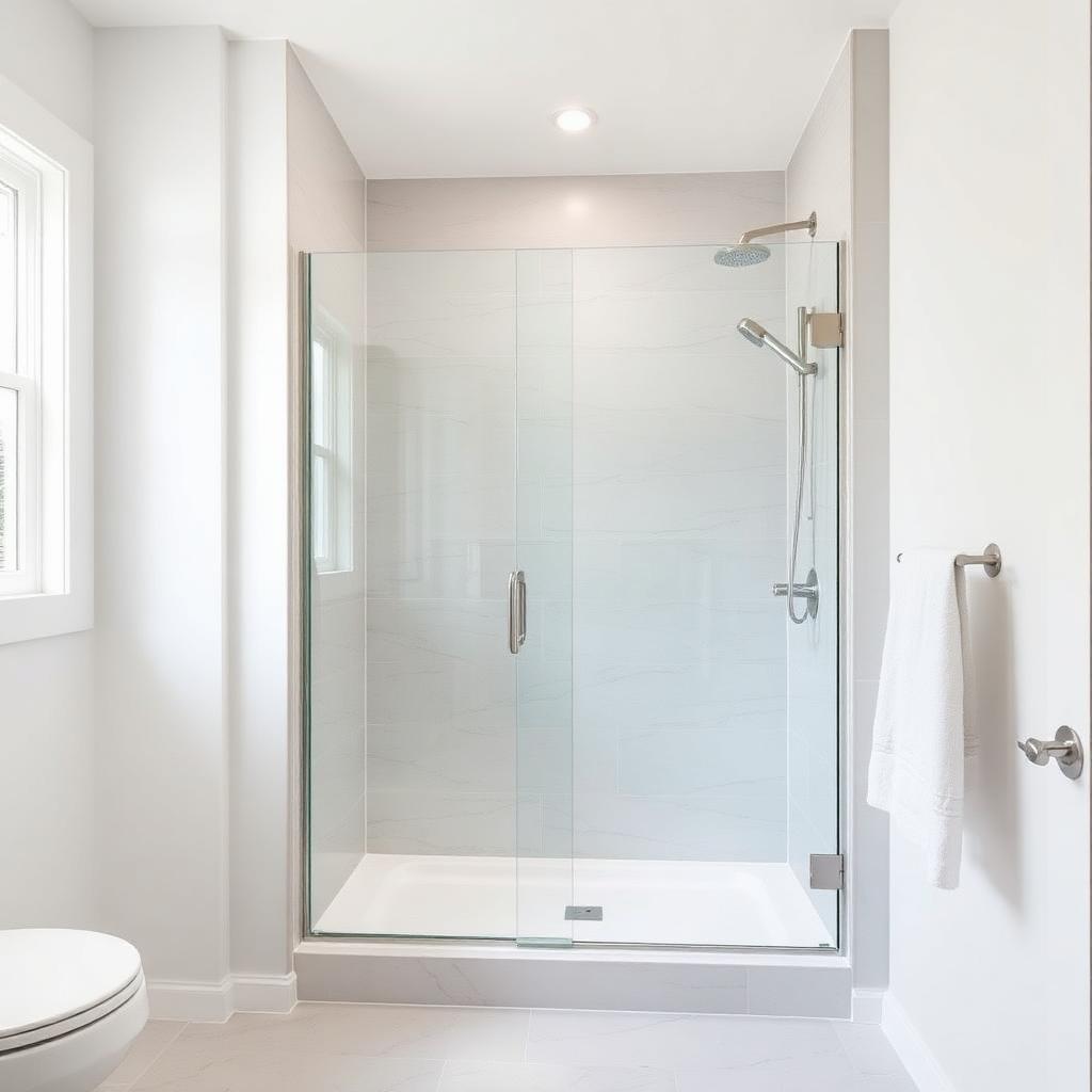 Recently remodeled bathroom in a Denver, CO home