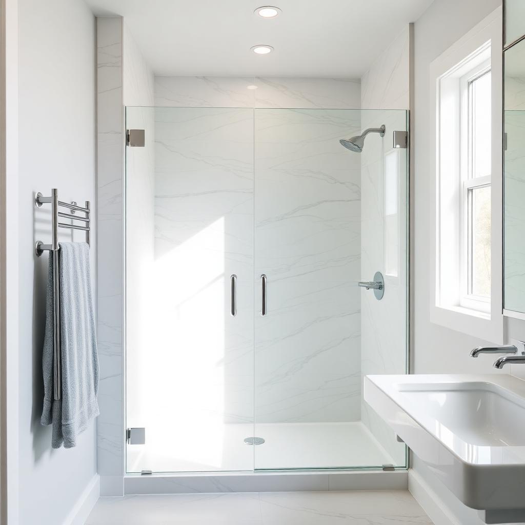 Recently remodeled bathroom in a Dexter, IA home