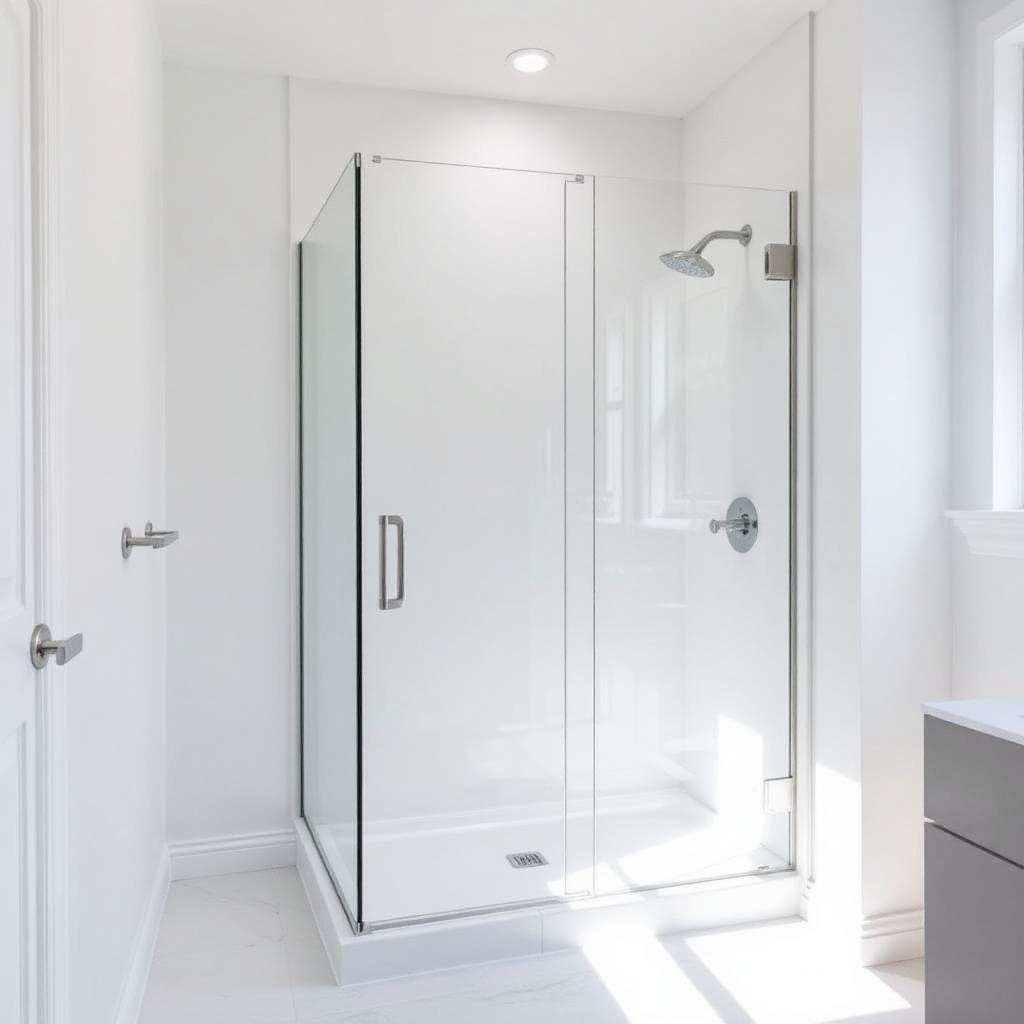 Renovated bathroom in a home in Dorchester County